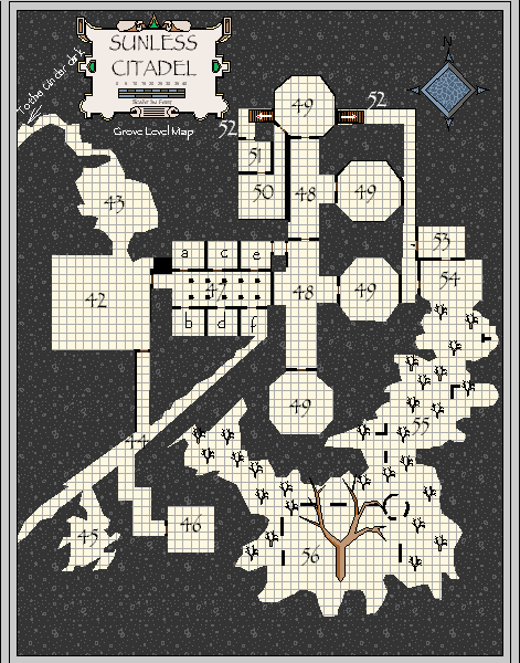 The Sunless Citadel, Grove Level